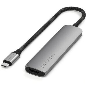 Satechi 4-in-1 USB-C Slim Multiport Adapter 4K