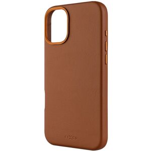 Fixed MagLeather | Back cover | Apple | iPhone 16 Plus | Leather | Brown FIXLM-1401-BRW 8591680172085