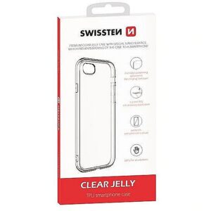 Swissten Clear Jelly Back Case 0.5 mm Silicone Case for Apple iPhone XS Max Transparent SW-BC-CLE-IPH-XSMAX 8595217460072