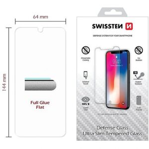 Swissten Ultra Slim Tempered Glass Premium 9H Screen Protector Samsung Galaxy A41 SW-T-SA-SAM-A41 8595217471597