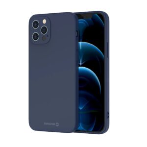 Swissten Soft Joy Silicone Case for Huawei P40 Lite Blue 34500134 8595217474819