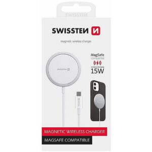 Swissten MagStick Wireless Charger 15W for Apple iPhone USB-C 22055530 8595217479722