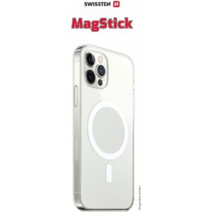 Swissten Clear Jelly MagStick Back Cace for Apple IPhone 15 Pro 33001720 8595217483118