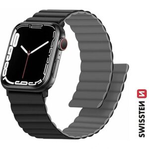 Swissten Silicone Magnetic Band for Apple Watch 38 / 40 mm 46000501 8595217484948