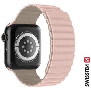 Swissten Silicone Magnetic Band for Apple Watch 38 / 40 mm 46000502 8595217484962