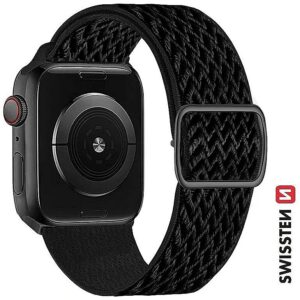 Swissten Nylon Band with Buckle for Apple Watch 38 / 40 / 41 mm 46000705 8595217485464