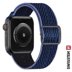 Swissten Nylon Band with Buckle for Apple Watch 38 / 40 / 41 mm 46000706 8595217485488