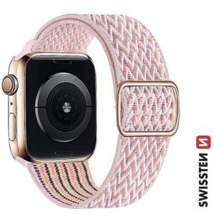 Swissten Nylon Band with Buckle for Apple Watch 38 / 40 / 41 mm 46000707 8595217485501