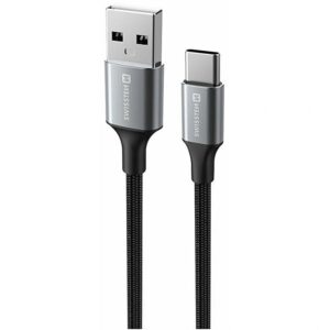 Swissten Textile II USB - USB-C Data and Charching Cable 1.5m 71521309 8595217487666