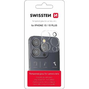 Swissten Tempered Glass For Camera Lens For Apple iPhone 16 94500116 8595217488205