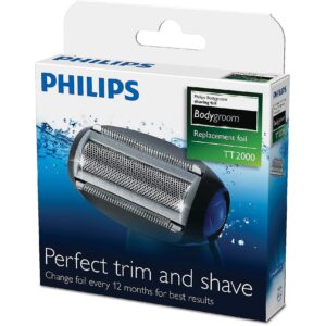 Philips Bodygroom replacement foil TT2000/43 Waterproof replacement foil shaver head TT2000/43 8710103534655