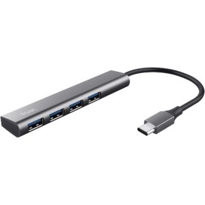 Trust Hub USB HALYX 4-PORT USB-C HUB (24948) 24948 8713439249484