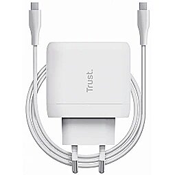 Trust Lādētājs Trust Maxo 45W USB-C Charger White 25138 8713439251388