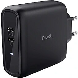 Trust Lādētājs Trust Maxo 65W Black 25380 8713439253801