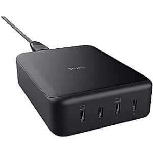 Trust Lādētājs Trust Maxo 240W GaN 4-port USB-C Desk Charger 25413 8713439254136