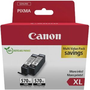 Canon PGI-570XL BK TWIN SEC 0318C010 8714574679365