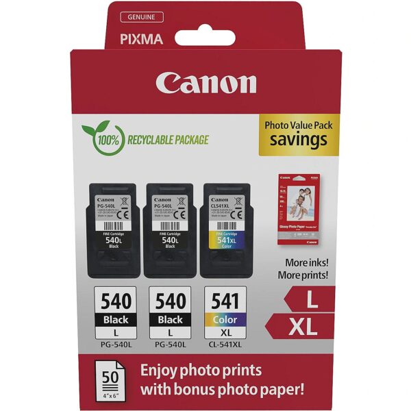 Canon PG-540LX2/CL-541XL PVP 5224B015 8714574679693