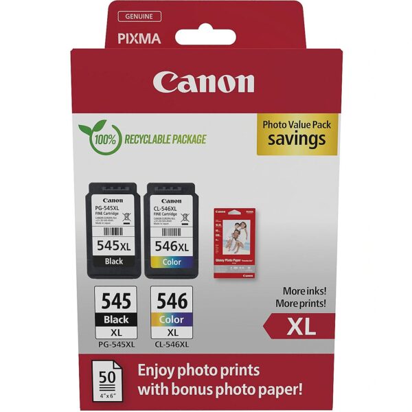 Canon PG-545XL/CL-546XL PHOTO VALUE 8286B011 8714574679983