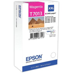 Epson cartridge XXL magenta for WP 4000/ C13T70134010 8715946487113