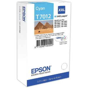 Epson cartridge XXL cyan for WP 4000/450 C13T70124010 8715946490090