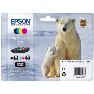 Epson Ink Multipack C13T26164010 - Polar Bear C13T26164010 8715946519869