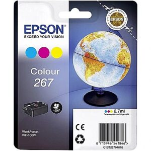 Epson Ink Epson Colour 267 cartridge | WorkForce WF-100W C13T26704010 8715946541846