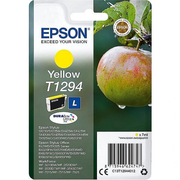 Epson ink yellow C13T12944012 C13T12944012 8715946624747