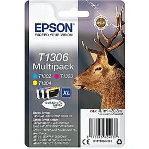 Epson Set Epson T130 MultiPack BLISTER | Stylus SX525WD/BX305F/BX320FW/BX625FWD C13T13064012 8715946624860