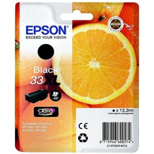 Epson 33XL Pig BK Ink Cartridge C13T33514012 8715946626260