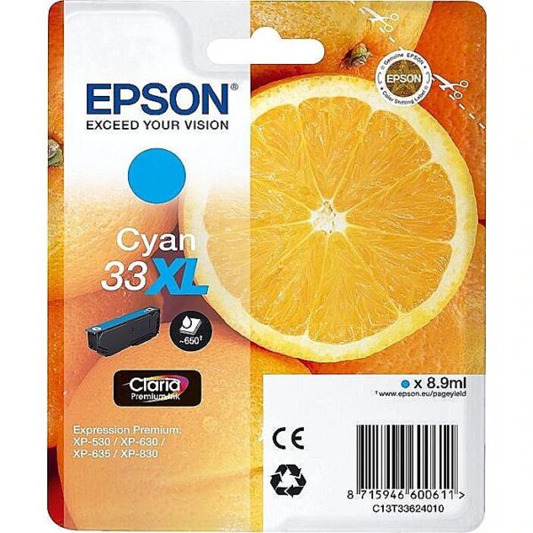 Epson ink cyan C13T33624012 C13T33624012 8715946626307