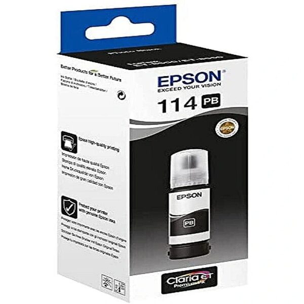 Epson Ink Photoblack 114 EcoTank (C13T07B140) C13T07B140 8715946687292