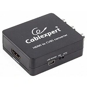 Gembird Adapteris Gembird HDMI to CVBS + Stereo Audio Converter DSC-HDMI-CVBS-001 8716309080200