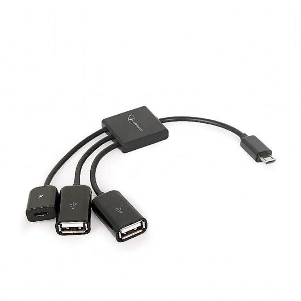 Gembird MicroUSB OTG to 2xUSB + MicroUSB UHB-OTG-02 8716309089869