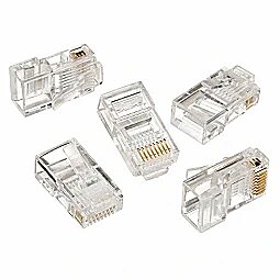 Gembird RJ45 8P8C LAN Plug Cat 6 50 pcs LC-8P8C-002/50 8716309092982