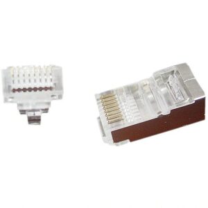 Gembird Universal pass-through modular FTP plug 8P8C