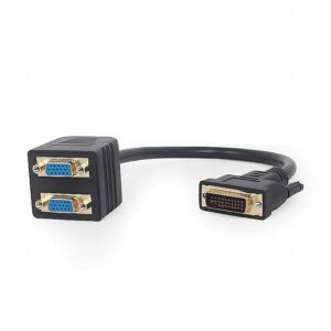 Gembird DVI-I to dual VGA