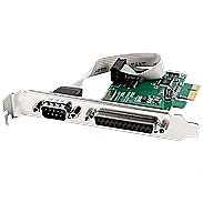 Gembird PEX-COMLPT-01 Gembird COM serial port + LPT port PCI-Express add-on card + low profile PEX-COMLPT-01 8716309100168