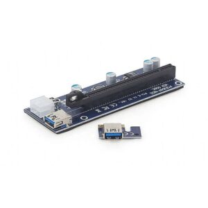 Gembird PCI-Express Riser Add-On Card (6-pin power connector) RC-PCIEX-03 8716309100465