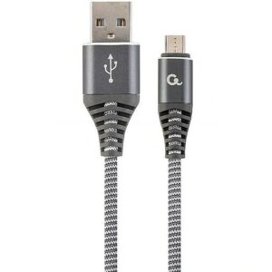 Gembird USB-A to microUSB Premium cotton braided