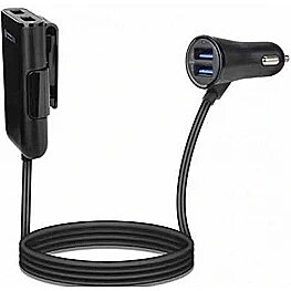 Gembird 4-port Front and Back Seat Car Charger ACT-U4CAR-02 8716309111218