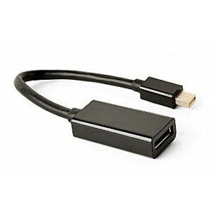 Gembird Mini DisplayPort Male to DisplayPort Female A-MDPM-DPF4K-01 8716309113502