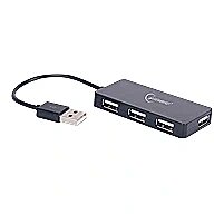 Gembird USB 2.0 4-port hub black UHB-U2P4-04 8716309117647