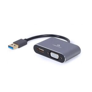 Cablexpert USB-A 3.0 to HDMI/VGA adapter