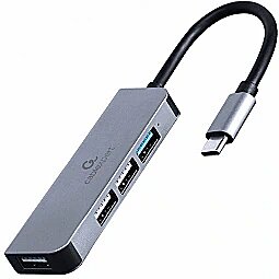 Gembird 4-port USB type-C hub UHB-CM-U3P1U2P3-01 8716309124225