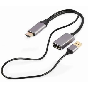 Gembird Active HDMI to DisplayPort/USB Cable