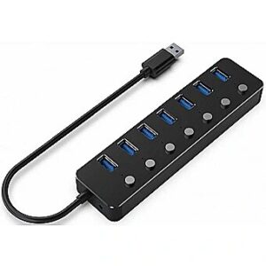 Gembird 7-port USB 3.1 Gen 1 HUB UHB-U3P7P-01 8716309124676