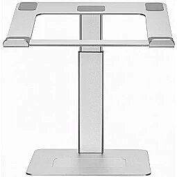 Gembird Klēpjdatora statīvs Gembird Height Adjustable Notebook Riser Stand Silver NBS-D1-02 8716309127738