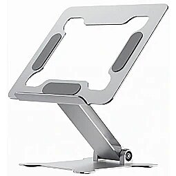 Gembird Klēpjdatora statīvs Gembird Height Adjustable Notebook Riser Stand Silver NBS-D1-03 8716309127752