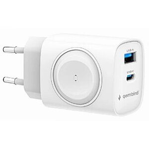 Gembird Lādētājs Gembird 2-in-1 White 20W + Apple Watch TA-UC-PDQCW20-01-W 8716309131940