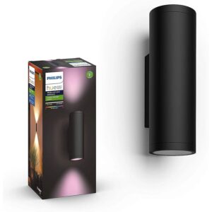 Philips Hue White & Color Ambiance Appear Wandleuchte rund Schwarz 1200lm 915005842801 8718696174371